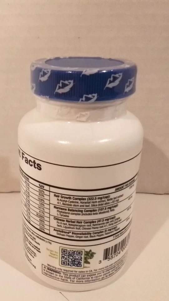 Hair Revive RidgeCrest Herbals, 120 Cápsulas Selladas - Caduca 06/2026 Foto 2 de 3