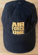 Air Force One Movie 1997, Baseball Cap, Black W/ Gold Writing