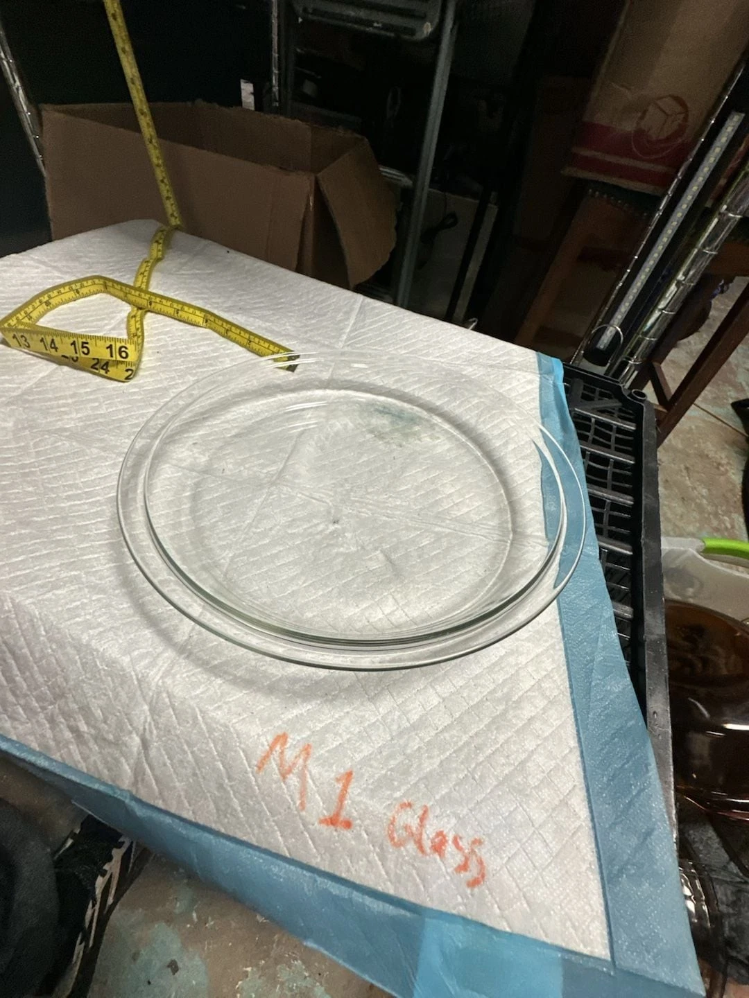 Pyrex 209 9-Inch Clear Glass Pie Plate