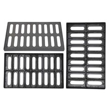 3 Drainage Trench  Driveway Channel Drain Grate Outdoor Channel Drainage Cover