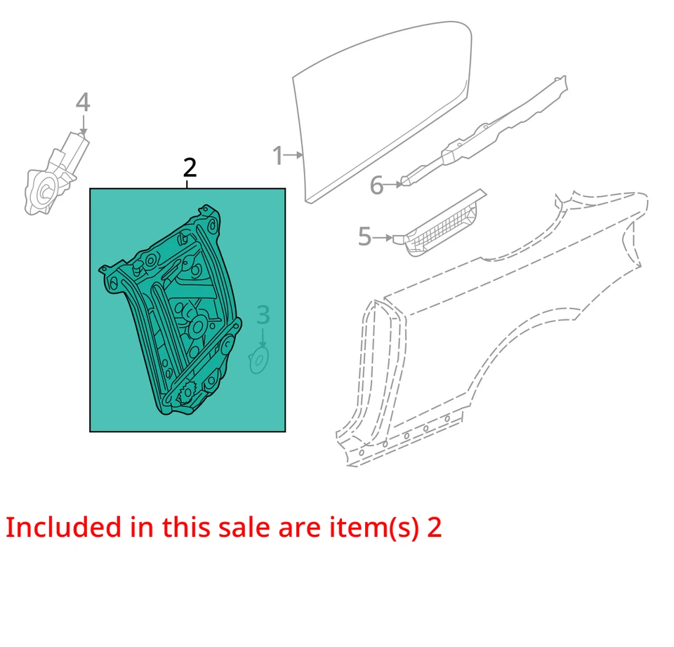REGULADOR VENTANA BMW Y MOTOR TRASERO IZQUIERDO E88 128i 135i CONVERTIBLE 51377165599 Foto 2 de 3