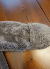 EUC Carter's Sherpa Baby Bear Pram Bunting Brown 6 Months UNISEX Full Zip Mitten — photo 3