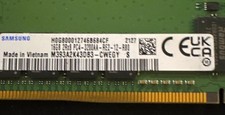 Samsung 16GB DDR4 DIMM PC4-3200AA ECC Registe...