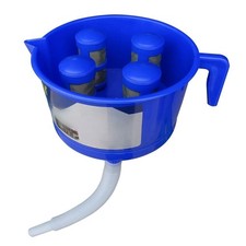 Separatore olio e acqua tipo imbuto quattro elementi filtranti per protezione carburante