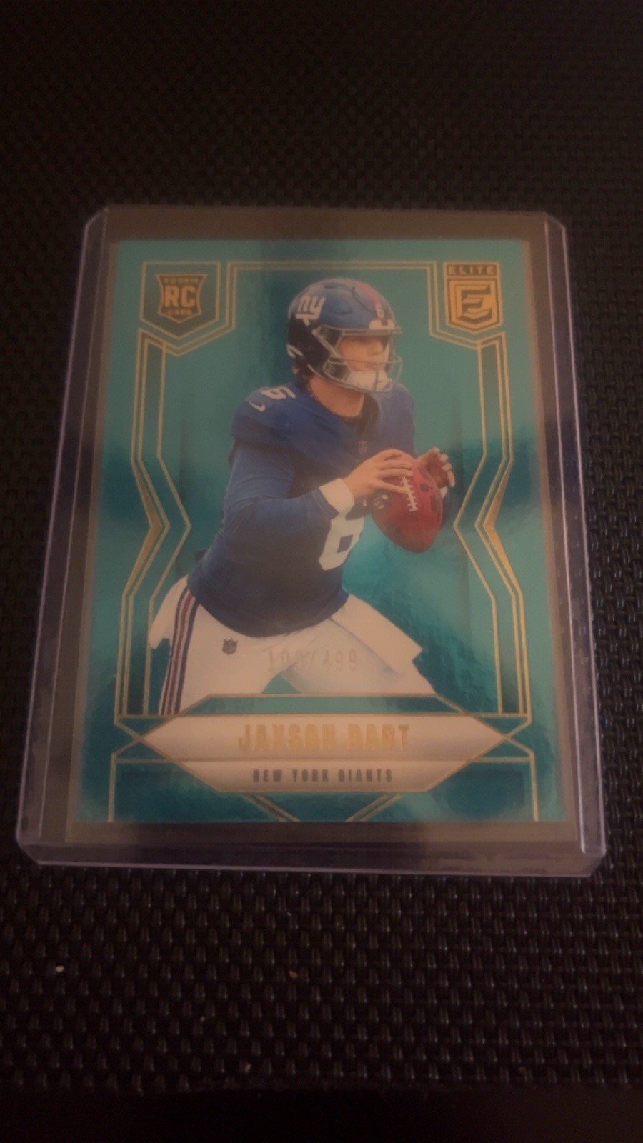 2025 Panini Donruss Elite Rookie Jaxson Dart #103 Giants NFL /499