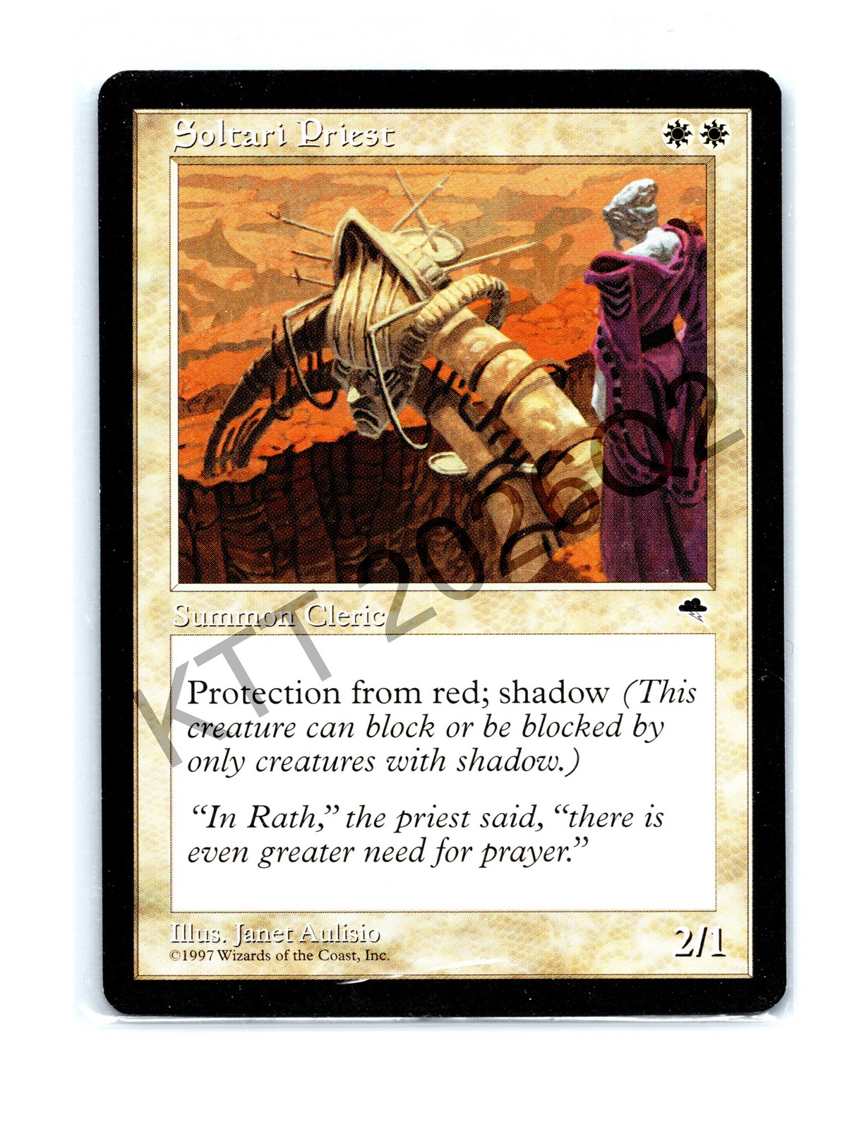 Soltari Priest #46 Uncommon Tempest MTG NP Near Mint or Better