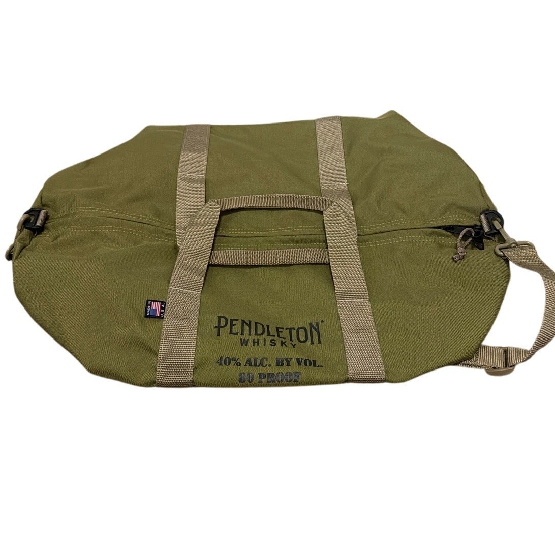 Pendelton Whiskey Made in USA Duffle Bag Green