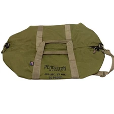 Pendelton Whiskey Made in USA Duffle Bag Green