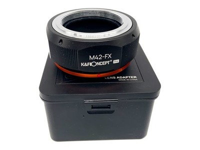 K&F Concept M42-FX II Objektivadapter lens mount converter (M42 -> Fuji X)