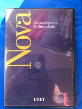 CD-ROM Nova L'Enciclopedia Multimediale UTET Windows Software Vintage