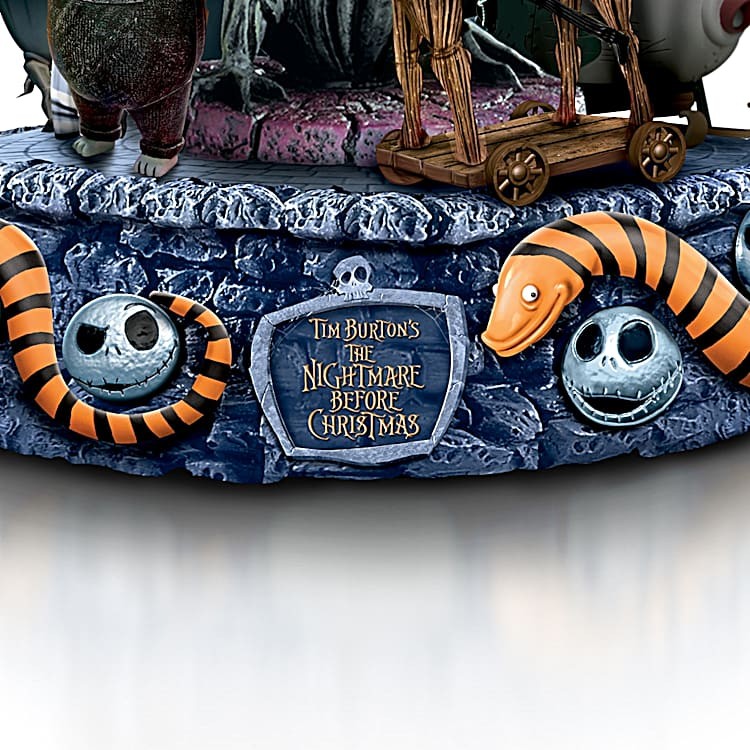 Bradford Exchange Nightmare Before Christmas Rotating Musical