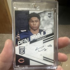 Panini Donruss Elite Pen Pals Tyler Scott Rookie Autographed #PPTSC Bears