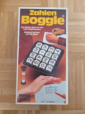 Boggle - Komplett Top! Spaß und Spannung von A - Z - Parker  1978 ab 8 Jahren