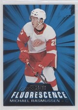 2018-19 Upper Deck Fluorescence Blue 16/50 Michael Rasmussen #F-11 2d8