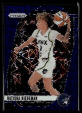 2024 Panini Prizm WNBA #18 Natisha Hiedeman Blue Velocity Prizms