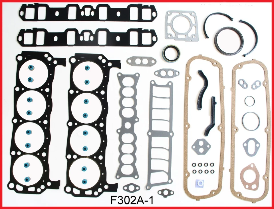 ENGINE REBUILD OVERHAUL KIT Fits 1991-1995 FORD MUSTANG 302 5.0L V8 (HO ENGINE) - Image 3 of 4