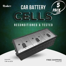 [5 Pack] 2008-2013 Chevrolet Tahoe Hybrid Battery Cell Module NIMH 7.9v-8.3v+