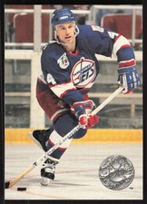 Fredrik Olausson, 1991-92 Pro Set Platinum, #133, Winnipeg Jets,