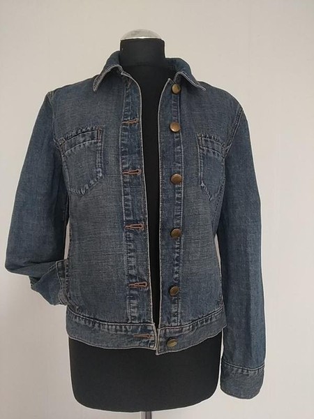 Women Mulberry Jacket Navy 40 / L / 48