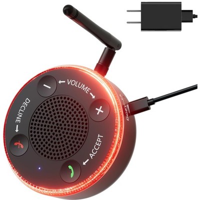 Cell Phone Ringer, Amplifier & Flasher 164ft Bluetooth Range, 116dB External ...