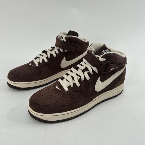 AF1 Nike Air Force 1 Mid '07 QS Chocolate DM0107-200 Men's Size 11.5