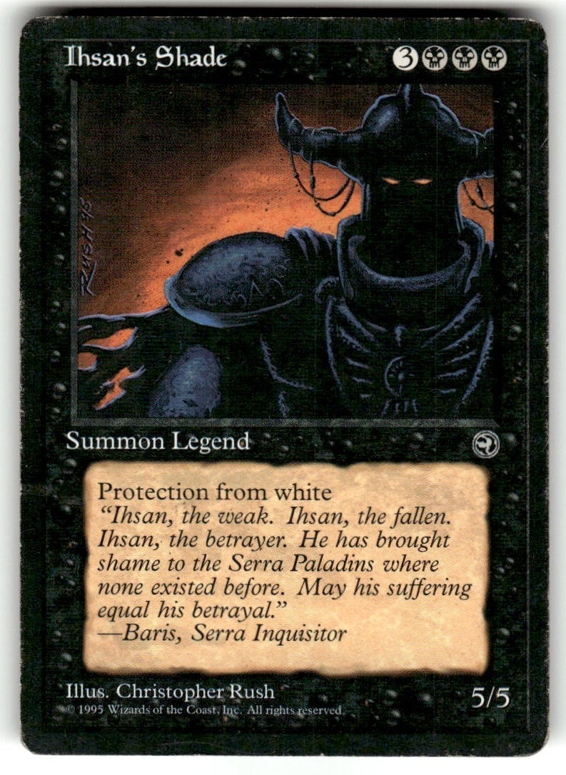Ihsan's Shade - Homelands - MTG - Uncommon - # - MP