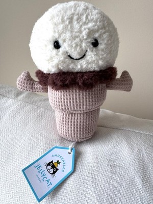 Jellycat Amuseable Ice Cream Cone- Authentic ‼️ Retired, Rare