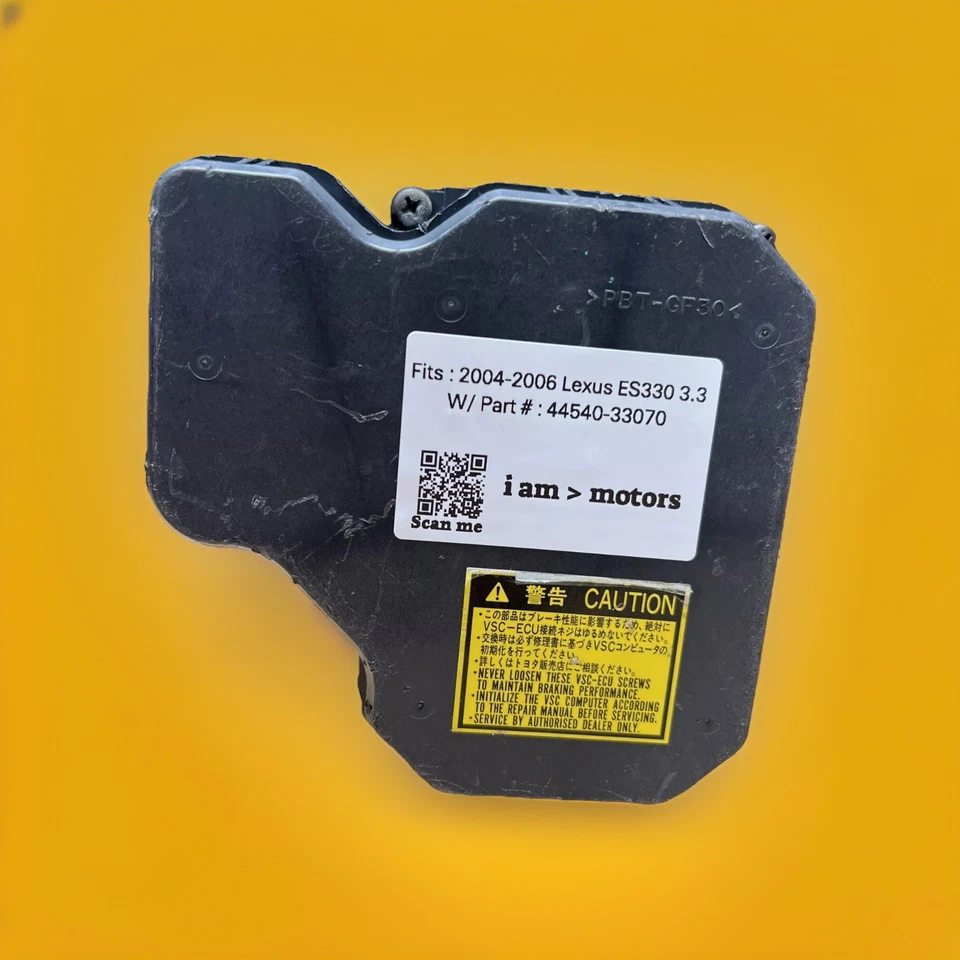 Módulo de bomba de freno ABS reacondicionado 2004-2006 LEXUS ES330 3,3 L V6 | 44540-33070 Foto 3 de 4
