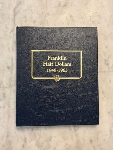 Whitman Classic Franklin Half Dollar Archival Album 1948 - 1963 - #9126