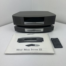 Bose Wave Music System III 3 Disc CD Changer Remote Tested