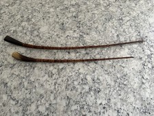 Antique Horse Riding Crop Whip Qty 2