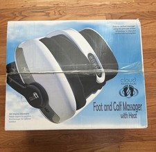 CLOUD MASSAGE Foot And Calf Massager With Heat Adjustable Tested Manual Included