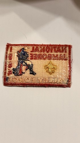 1964 National Jamboree Pocket Patch - Woven/Silk Boy Scouts/BSA, New/Old Stock - Picture 6 of 11