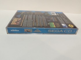 Pitfall: The Mayan Adventure (Sega CD, 1994) Game, manual, case, tested.