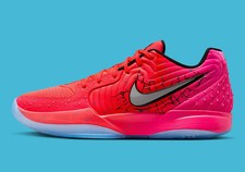 Nike JA 2 Koolaid Kool-Aid Tropical Punch Bright Crimson IF0302-600 sz 9 Men's