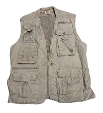 Vintage Banana Republic Mill Valley Vest Size XL Khaki Safari Photography 80s