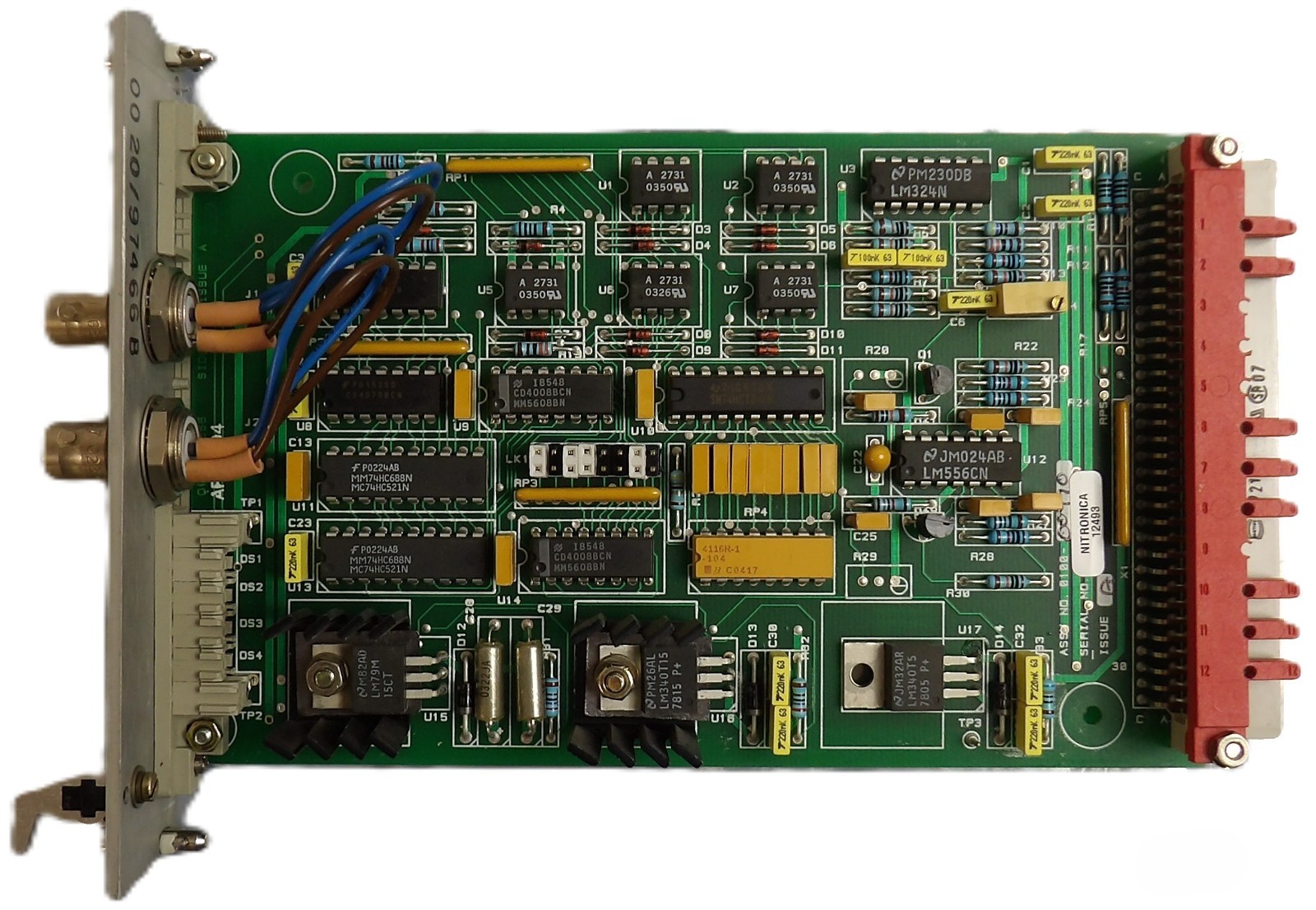 AMAT Applied Materials 0100-00970 Spin Window PCB Card Quantum X Working