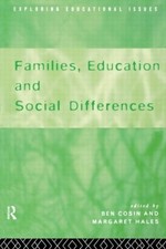 Families, Education and Social Differenc..., Cosin, Ben