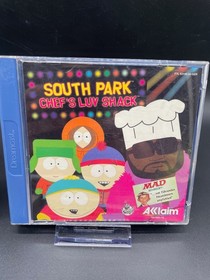 South Park Chef's Luv Shack - SEGA Dreamcast - IMBALLO ORIGINALE/BOXED/CIB - PAL - Ottime condizioni