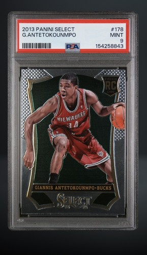 2013 Select Basketball 🏀 Giannis Antetokounmpo ROOKIE RC #178 PSA 9 MINT 📈 🔥
