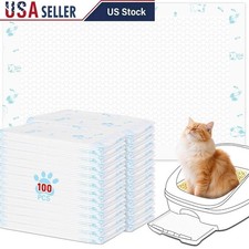 Ultra Absorbent Cat Pee Pads 100 Count Odor Control Disposable Pet Training Pads