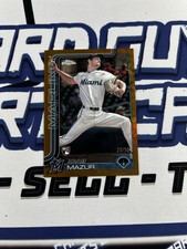 2025 Topps Chrome Logofractor Adam Mazur #157 Gold /50 RC