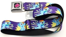 BUCKLE DOWN My Little Pony MLP Adjustable Belt Up To 44" Rainbow Dash