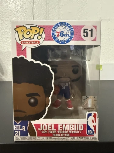 Funko Pop! Basketball #51 Joel Embiid Philadelphia 76ers NBA Sixers