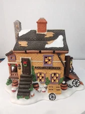 Lemax Carole Towne 2002 Collection The Carriage Maker Lighted Village House