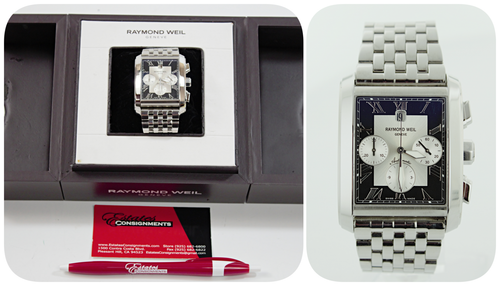 Raymond Weil 4878 Don Giovanni Cosi Grande Chronograph Stainless Steel  Watch | eBay