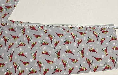 Womens Kim Rogers Winter Christmas Cardinal 2-Piece Pajamas Elastic Waist Red XL - Picture 16 of 17