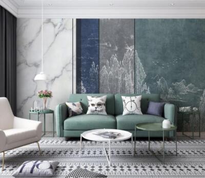 3D Simple Wall S686 Wallpaper Mural Self-adhesive Removable Sticker Panda