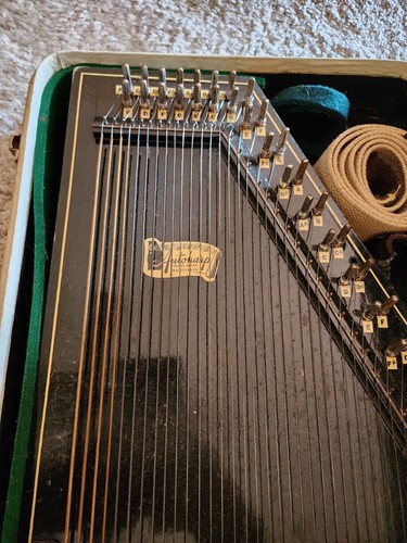 Vintage Oscar Schmidt Model #73 12 Cord Autoharp - 第 5/8 張圖片