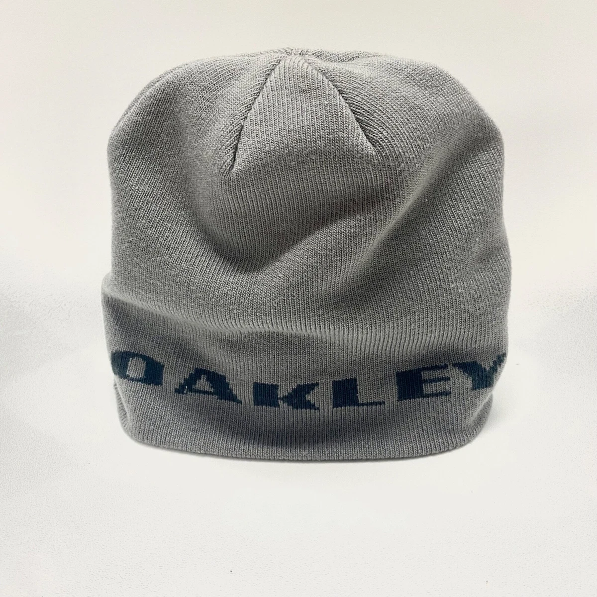 VTG 00s Y2K Oakley Spellout Beanie Sportswear Streetwear OSFA